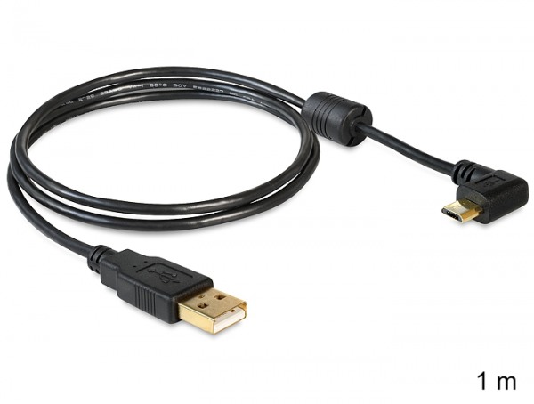 Cable de datos ángulo 1m p. Garmin nüvi 2340LMT