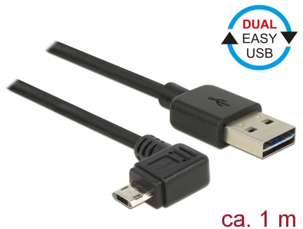 Câble USB 90° 1m EASY-USB p. TomTom Go 60