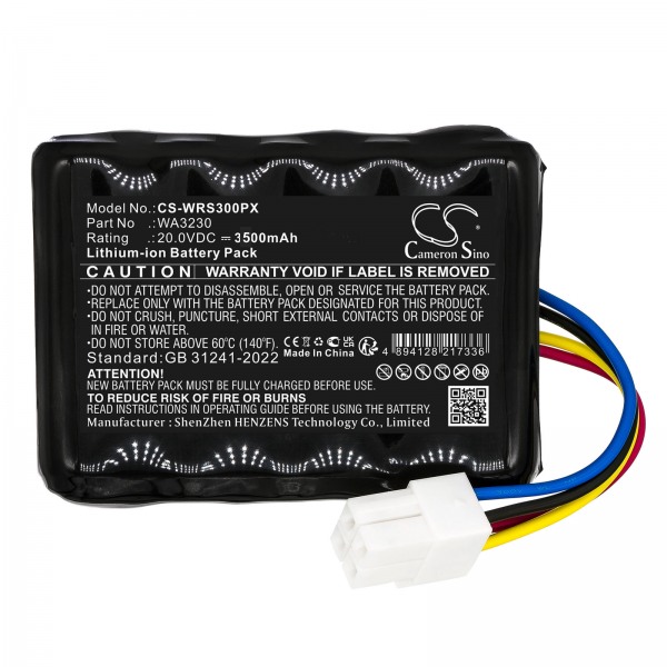 accu voor Mova 600 Kit