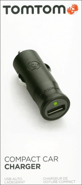 TomTom Kompakt billaddare Micro + Mini USB f. TomTom PRO 5150