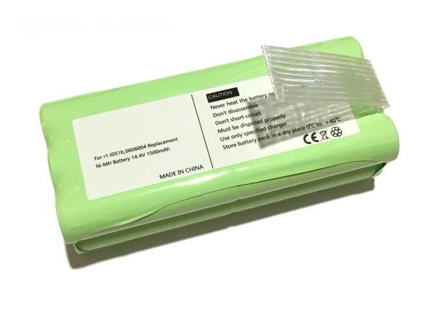 EXTENSILO batteria compatibile con Dirt Devil Puck M610, M610, M612, M612 Spider, M607 Spider, M611, M613 aspirapolvere (2500mAh, 14,4V, NiMH