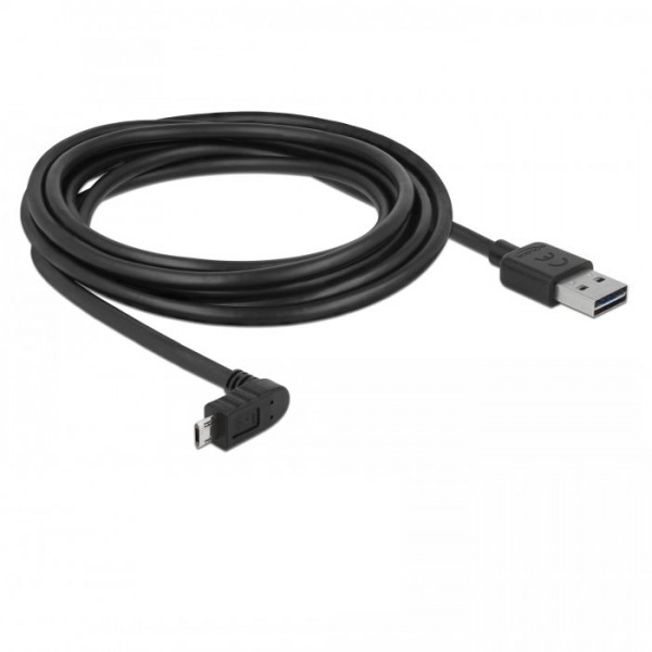 Câble USB 3m 90° pour Garmin nüvi 2798LMT-Digital