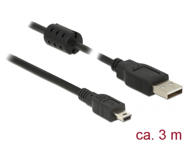 Câble USB 3m p. Blaupunkt TravelPilot 53 CAM EU LMU