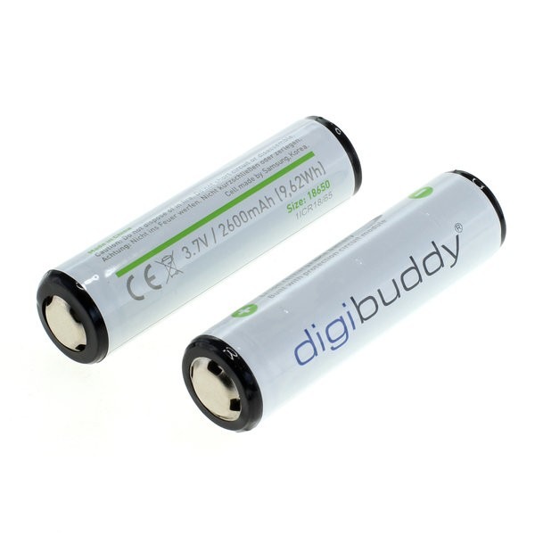 2pcs Battery for EagleTac T20C2 Mark II RGB