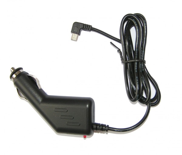 Chargeur allume cigare voiture connecteur Angle p. Garmin Camper 760LMT-D