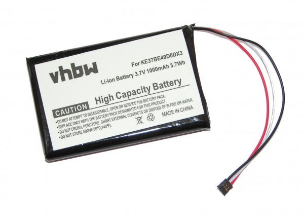 Batterie p. Garmin nüvi 2555LMT