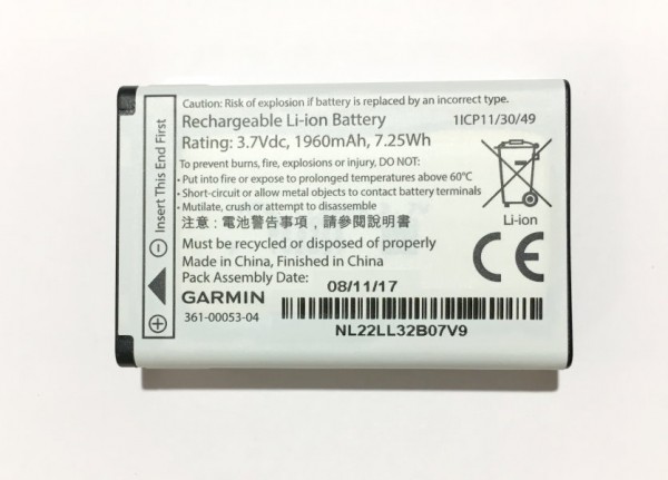 Garmin Batterie p. Garmin Alpha 100